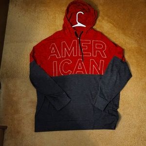 American eagle hoodie XXL, red